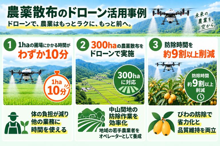 ドローン活用事例