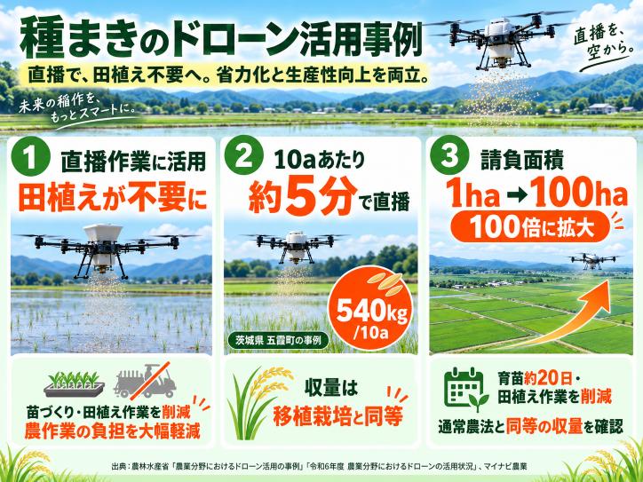 ドローン活用事例