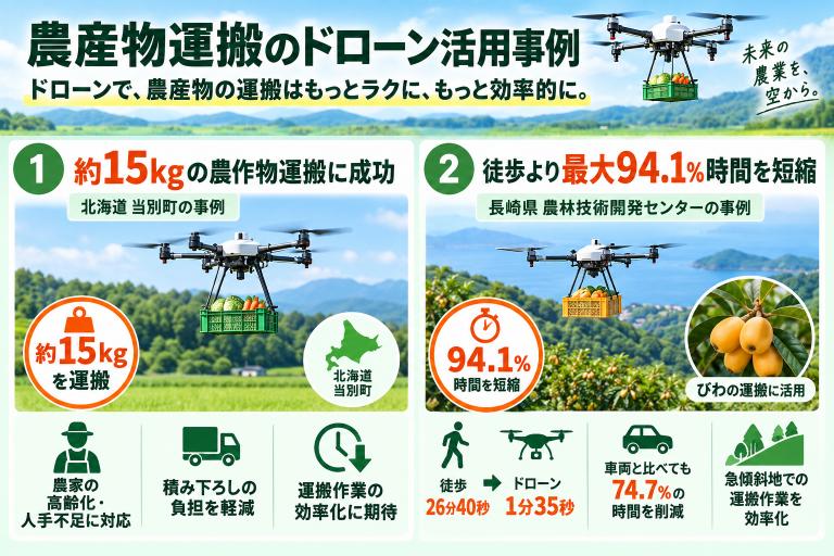 ドローン活用事例