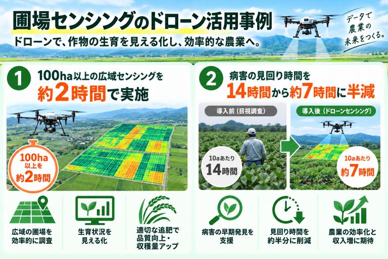 ドローン活用事例