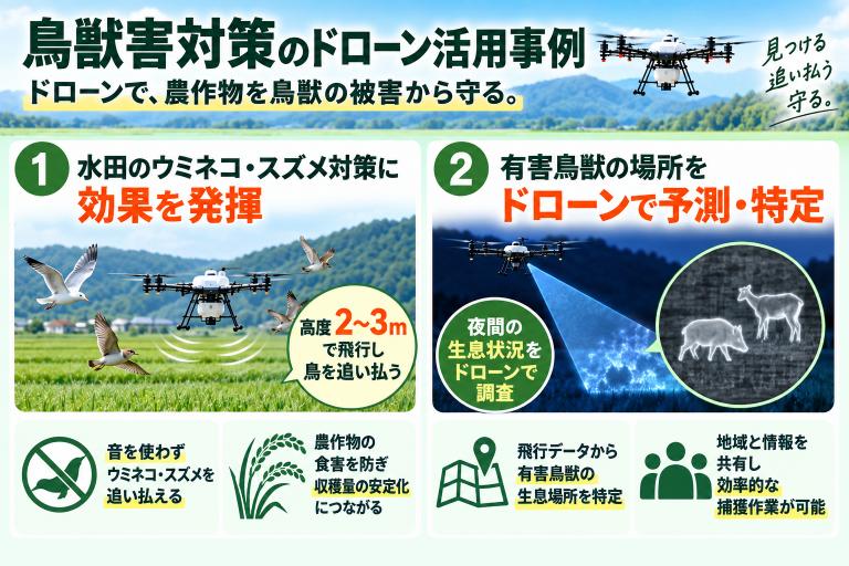 ドローン活用事例